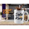 Data Scientist Coffee Mug 15oz White - Data K - Scientific Data Mining Machine Learning Professional Analyzing Mathematics Intelligence