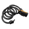 Rolson Bicycle Lock 1200 x 10 mm - Black