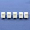 5 Leviton White Snap-In Mini Rocker Panel Switches ON/OFF 10A SPST Micro MR002