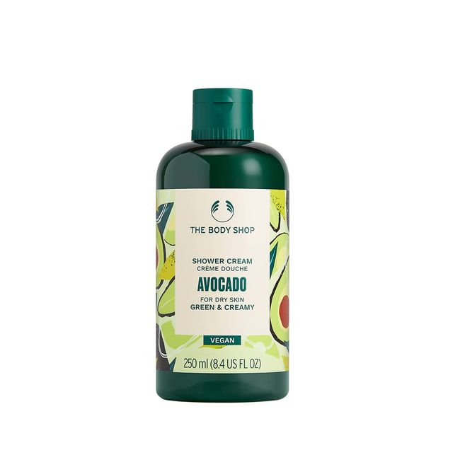 THE BODY SHOP The Body Shop Shower Cream, Avocado, 8.5 fl oz (250 ml), Genuine Product