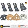 Versa Tool SB-K17 18 PC Universal Oscillating Saw Blade Set for Fein Multimaster