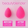 2 BEAUTYBLENDER Original Pink Blender Makeup Sponge & solid cleanser 