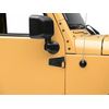 Replacement US Flag Pattern Door Hinges Kit for 07+ Jeep Wrangler JK & Unlimited