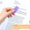 320 Pcs Page Markers - Writable & Repositionable Coloured Tabs for Annotating Books - 2 Inch Post-it Notes Book Tabs