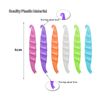 Plastic Orthodontic Elastic Placers, Disposable, Pack of 100, Multicolored