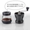 HARIO Hand Coffee Grinder, Ceramic, Skeleton Black