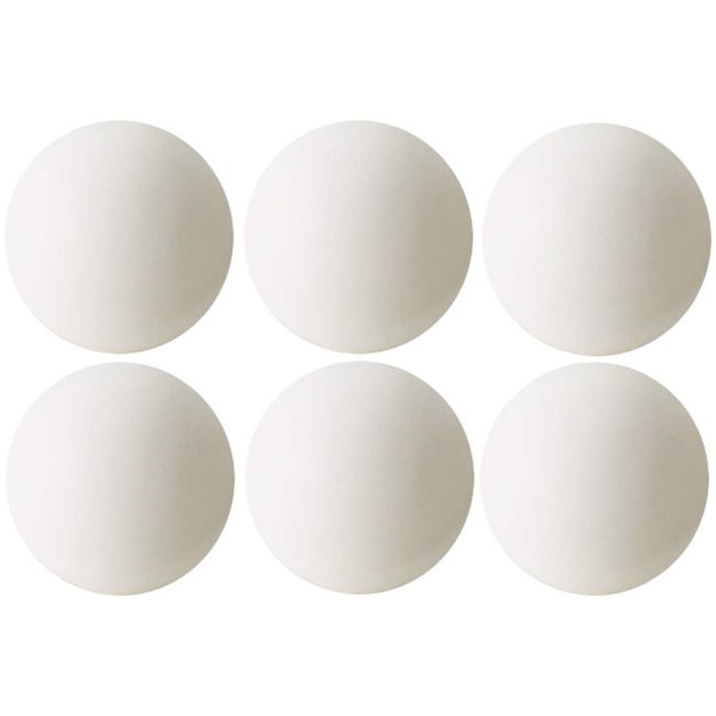 LLB SPORTS Table Tennis Ball Leisure Training 6 Balls White 363