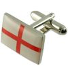 England St George English Flag Cufflinks Select Gift Pouch