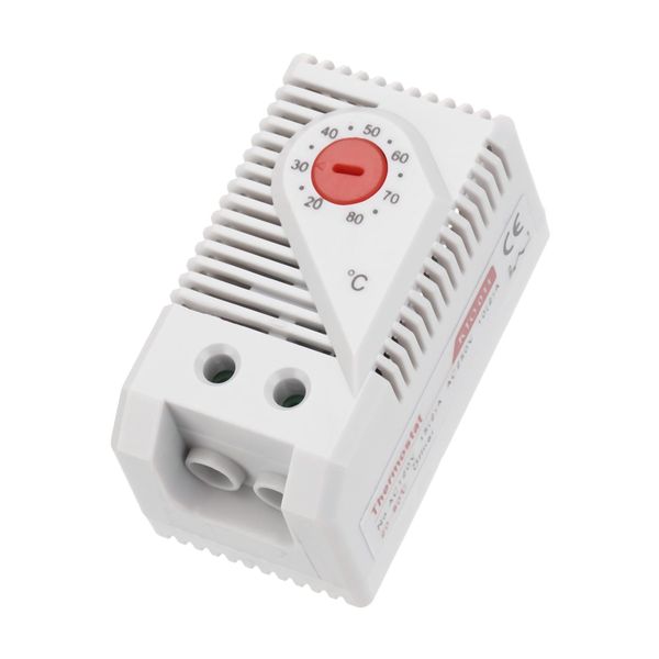 uxcell Mechanical Switch Thermostat KTO011 Cabinet Temperature Controller Adjustable 68-176°F (20-80°C), Normal Close Type (N.C) Temperature Control Switch