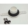 PROFLO PFPHUFK 2" PVC Horizontal Hub Urinal Flange Kit - White