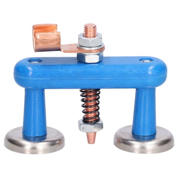 Chazcool Welding Support Ground Clamp Tools, Magnetic Welding Support Clamp, Blue