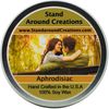 Stand Around Creations Soy Aromatherapy Candle - Scent: Grapefruit, Lemon 4oz White