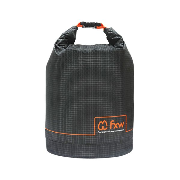 FXW Dog Food Travel Bag，42 Cups Large Capacity for Travel Kibble Storage Perfect for RV Road Trips, Camping, Longterm Dog Boarding Gear Accessories Gray