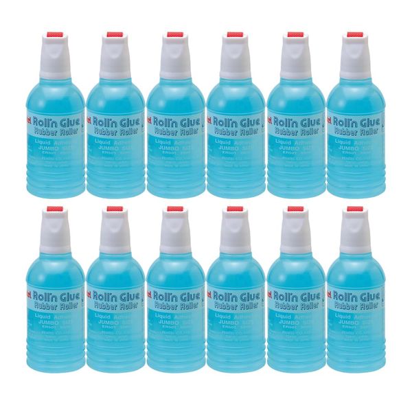 Pentel Roll n Glue 55ml bottle pk 12