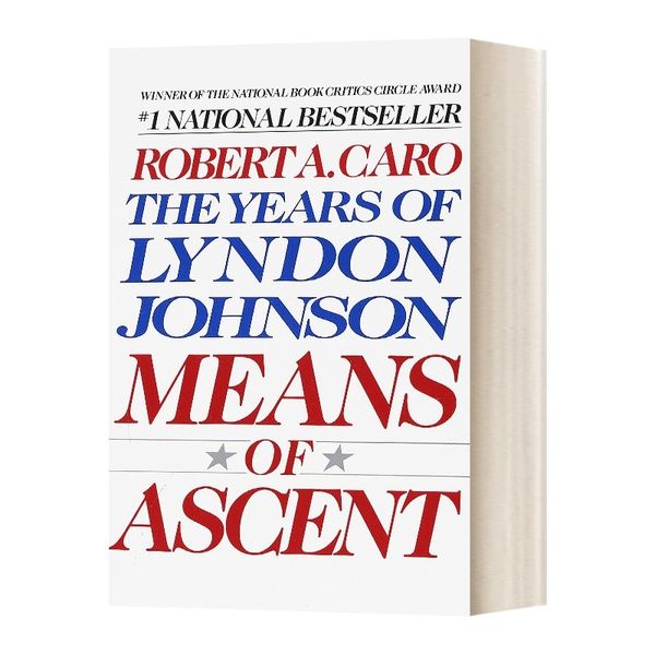 林登约翰逊传2 英文原版 Means of Ascent The Years of Lyndon Johnson II 美剧纸牌屋原型 英文版 进口英语原版书籍