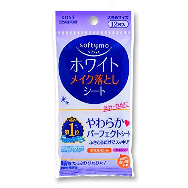 sohuteximo White Makeup Remover Sheet BK 12 Piece