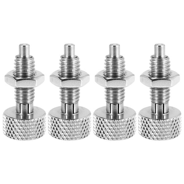 Souhgaue 4Pcs Handle ,Quick Release Lock Pin, Retractable Spring Plunger, M6 Lockout Kit for Rolling Tool Box