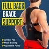 FlexGuard Posture Corrector for Women and Men - Back Brace for Posture, Adjustable Back Support Straightener Shoulder Posture Support for Pain Relief, Body Correction, Medium