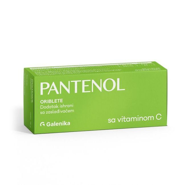 2 X 20 oribletes Panthenol with vitamin C = 40 oriblets