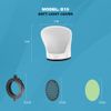 Photography Lighting Flash Diffuser Set, LENSGO Professional Flash Kit Flash Diffuser Modifier Bundle Diffusion Dome for All Square and Round Head Lights for Superior Light Control (D15)