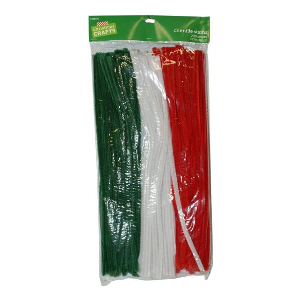 Christmas Crafts 200 Piece Chenille Stems