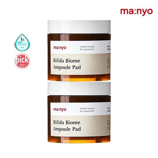 Manyo Factory Bifida Biome Ampoule Pads 70 sheets x2