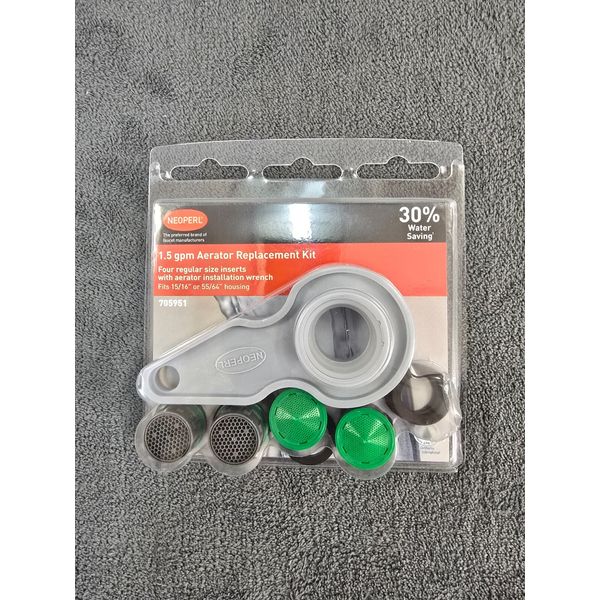 Neoperl 1.5 GPM Water-Saving Household Aerator Replacement Kit