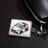 mkjp Custom Key Chain Impreza GC8 Base White -