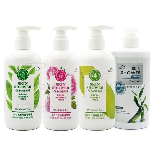 [Flower Man] Skin Shower Cleansing 500mlx2_Green Tea/Rose/Aloe [33205768]