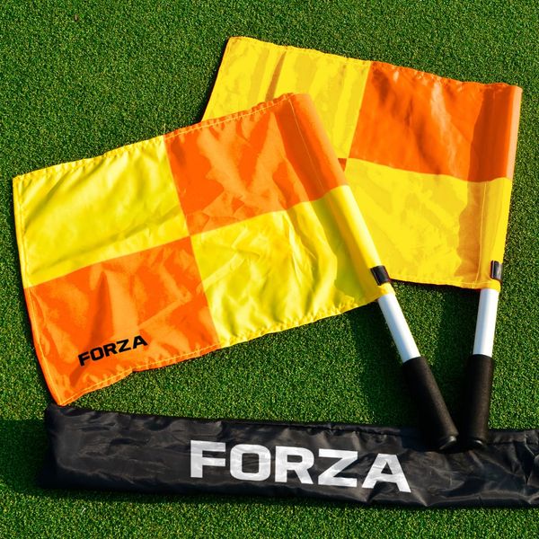 Football Linesman Flags [Carry Bag Included] – Pro Grade High-Visibility Officials Flags