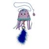 KONG Teaser Jellyfish Feather with Ringing Bell and Catnip