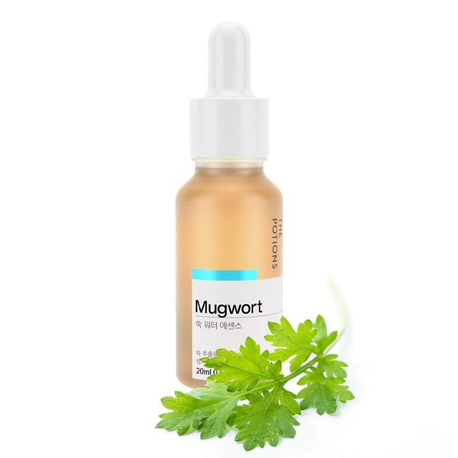 The Potions Mugwort Essence for Face l Mugwort Extract, Soothe Sensitive and Acne Prone Skin, Hydrating Nourishment l Korean Skincare, Cruelty-free, Hypoallergenic - 20ml