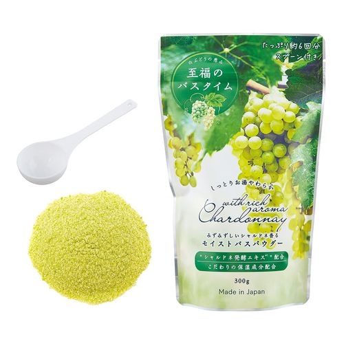 Chardonnay Moist Bath Powder, 10.6 oz (300 g)