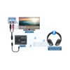 Enhanced Bluetooth 5.0 EDR Audio TX RX Adapter With Low Latency Technology