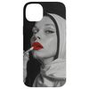rebellious nun with lipstick, rebellious nun Case for iPhone 14 Plus