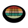 Scaffolding Retro Sunset Scaffold Builder Scaffolder PopSockets Swappable PopGrip