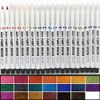 HOBBIC PB-102 Body Paint Brushes 20 Colors Set