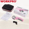 WORKPRO Crafting Cordless Electric Scissors 4V Rotary Cutter Rechargeable Shears