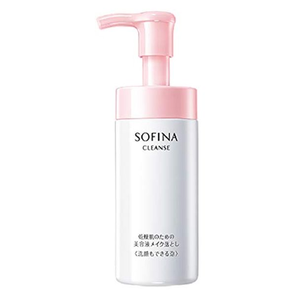 Kao Sofina, Beauty Liquid Makeup Remover for Dry Skin, Washable Foam, 5.9 fl oz (150 ml) [並行輸入品]