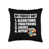 CFOP Speedcubes Cubing Cube Algorithms Cube 3x3 Life is Better Speedsolving Speedcuber Throw Pillow, 16x16, Multicolor