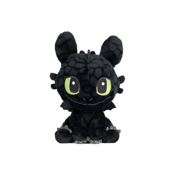 How To Train Your Dragon 7" / 18cm Toothless Dragon Cute Smiley Expression Soft Plush Toy