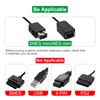 NES Classic Controller Extension Cable 5.9 FT 2-Pack, Replacement Controller Extension Cable for Super Nintendo SNES Classic Edition (2017), Mini NES Classic Edition (2016), Wii/Wii U Controller
