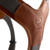 HUNTER AALBORG MIXED Dog Harness, M-L, Cognac/Grey, 63-96 cm