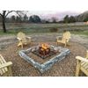 36 x 36 Inch Square Wheel Fire Pit Grate