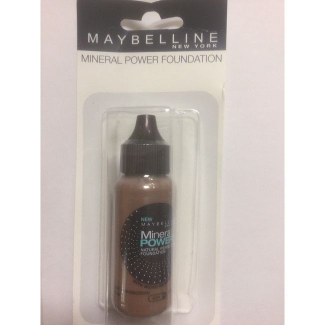 Maybelline Mineral Power Natural Perfecting Foundation TAN ( DARK-1) SEALED PACK