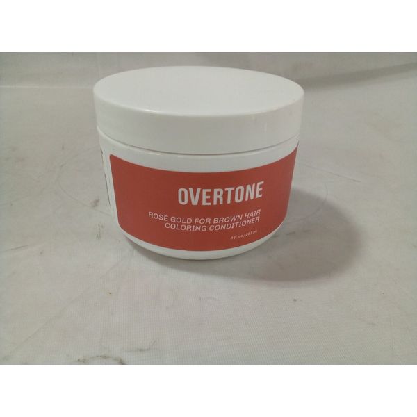 Overtone Rose Gold For Brown Hair Coloring Conditioner - 8oz