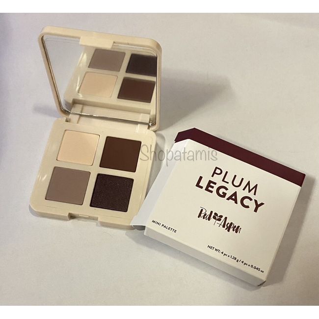 Red Aspen PLUM LEGACY Mini Eyeshadow Palette Make Up For Eyes