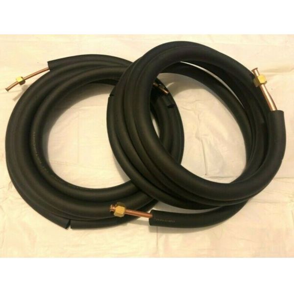 4 feet length 1/4" x 1/2" Copper Line Set-Ductless Mini Split Air Conditioner