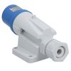 AB Tools 230v Mains 16A Surface Mount Inlet Socket Caravan Motorhome Trailer Hook Up