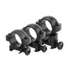 Monstrum Tactical Scope Ring Set for Picatinny/Weaver Rails | 1 inch Diameter | High Profile